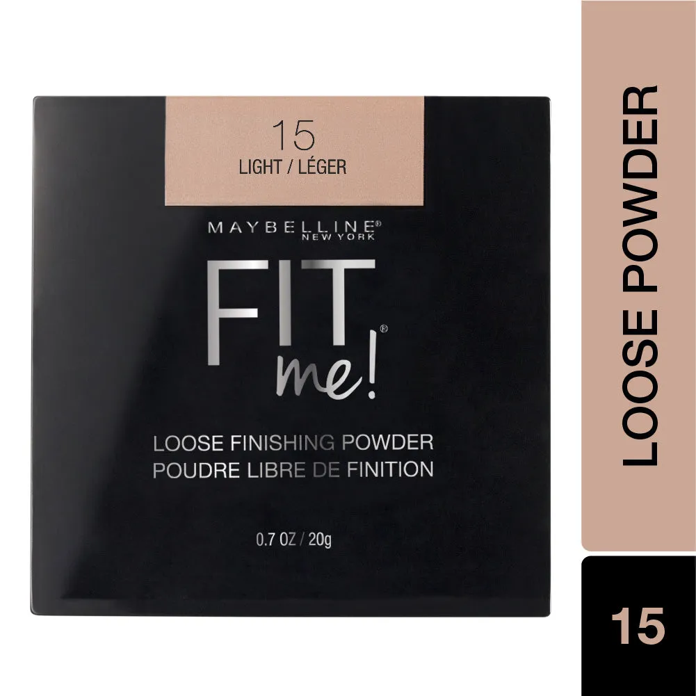 Maybelline New York Fit me Loose Finishing Powder,15 Light
