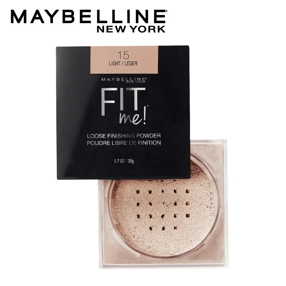 Maybelline New York Fit me Loose Finishing Powder,15 Light