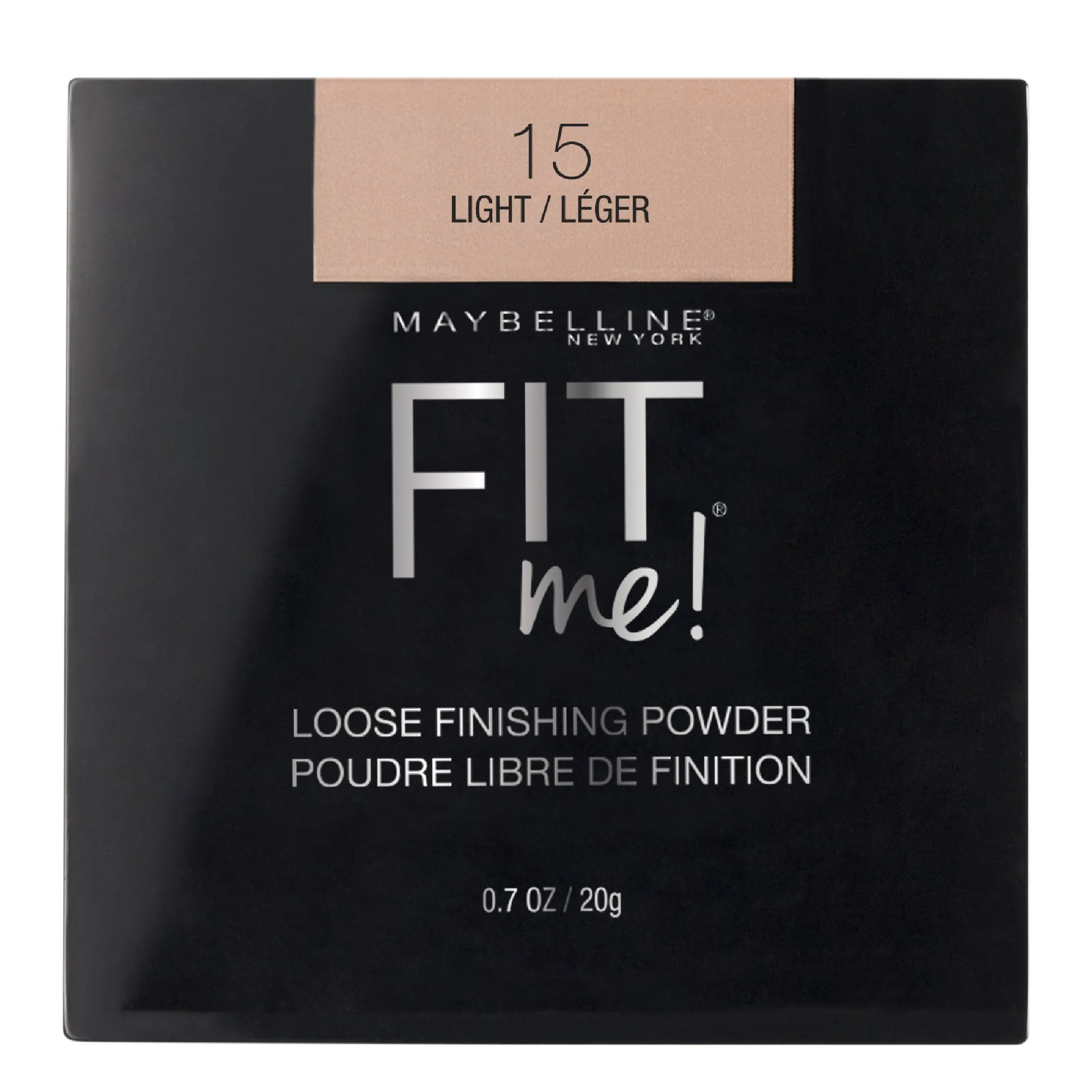 Maybelline New York Fit me Loose Finishing Powder,15 Light