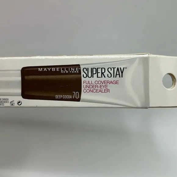 Maybelline Super Stay DEEP COCOA 70 Full Coverage Under-Eye Concealer