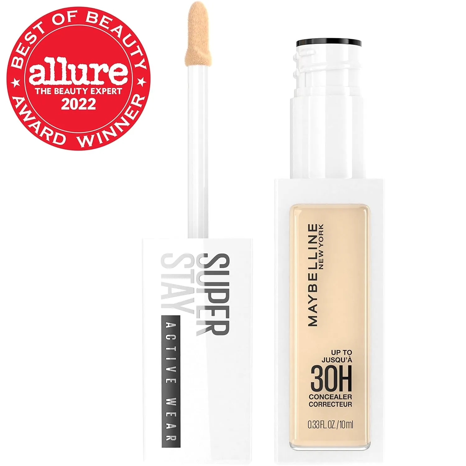 Maybelline Super Stay Liquid Concealer Makeup, Full Coverage Concealer, Up to 30 Hour Wear, Transfer Resistant, Natural Matte Finish, Oil-free, Available in 16 Shades, 11, 1 Count