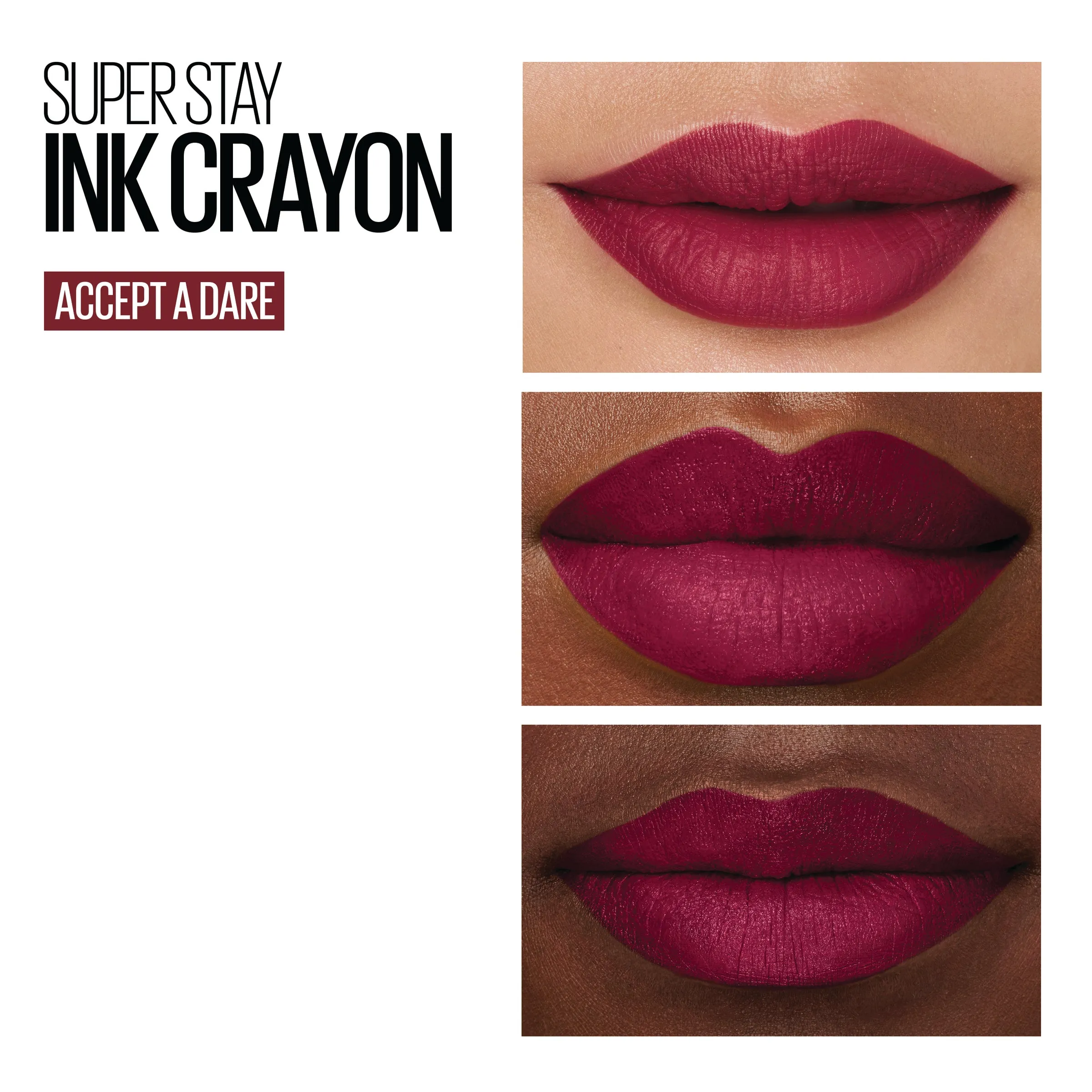 MAYBELLINE Superstay Matte Ink Crayon Lipstick - Accept A Dare