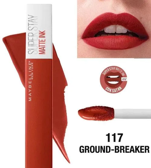 Maybelline SUPERSTAY MATTE INK LIQUID LIPSTICK 117 Ground Breaker