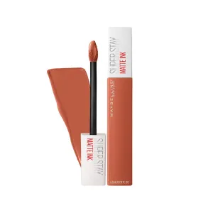 MAYBELLINE - SuperStay Matte Ink Un-Nude Liquid Lipstick Fighter - 0.17 fl oz (5 ml)