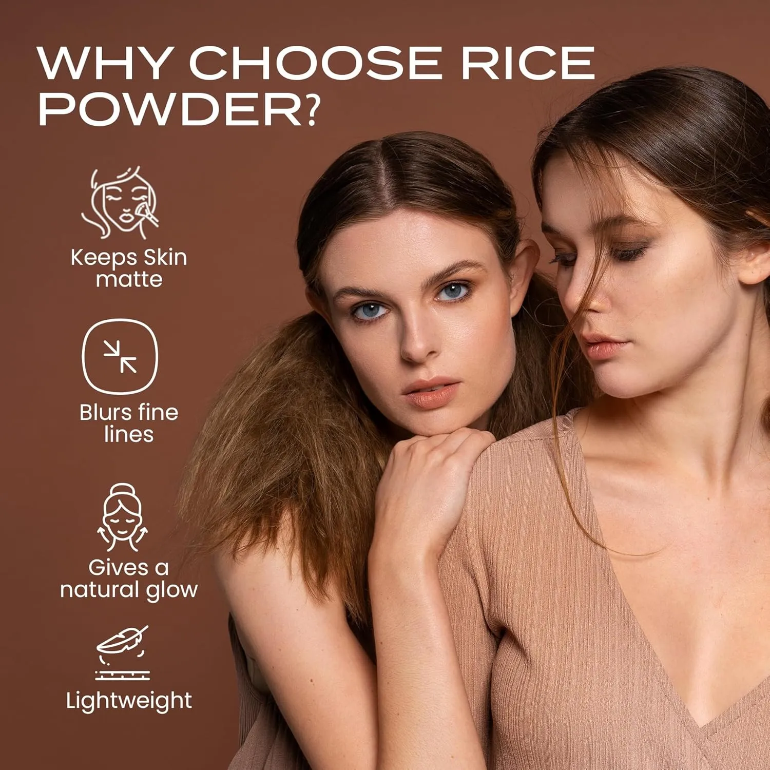 MEDIUM RICE SETTING BULK POWDER (1 Pound Refill Pouch) Loose Mineral Makeup Use alone or add to Foundation to create an even more Matte Finish Absorbs Oil Leaves Face Smooth Makeup Lasts Longer