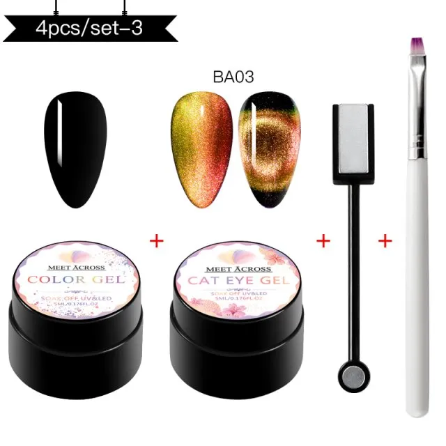 MEET ACROSS Magnetic Gel Polish