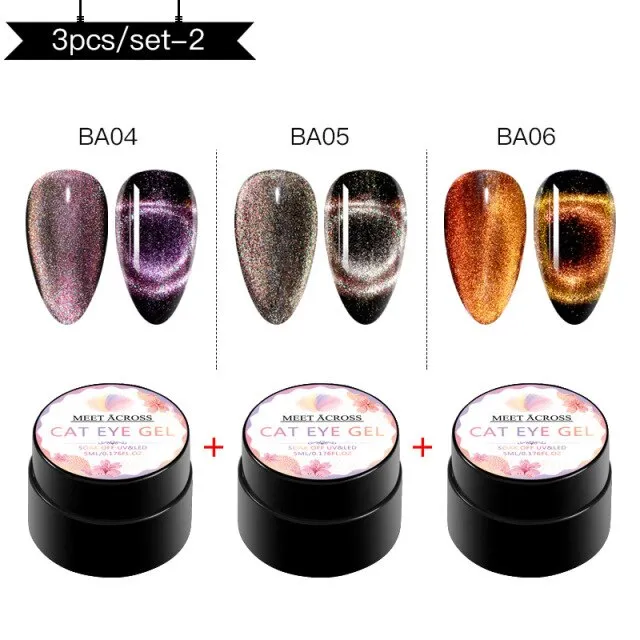 MEET ACROSS Magnetic Gel Polish