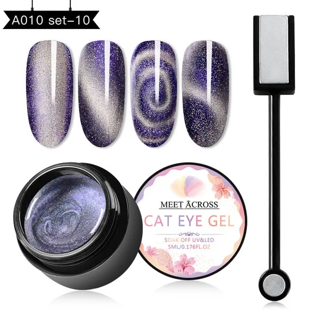MEET ACROSS Magnetic Gel Polish