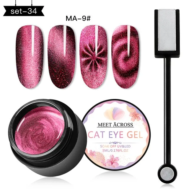 MEET ACROSS Magnetic Gel Polish