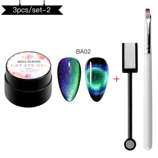 MEET ACROSS Magnetic Gel Polish
