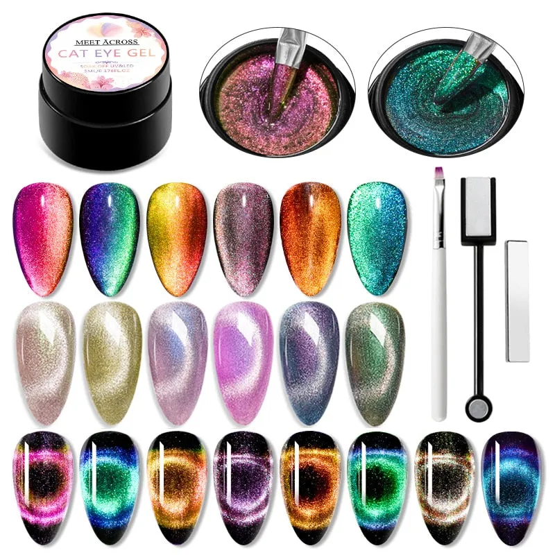 MEET ACROSS Magnetic Gel Polish