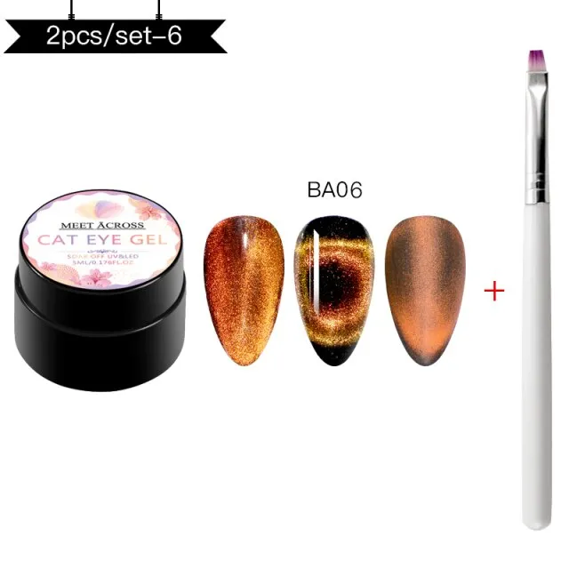 MEET ACROSS Magnetic Gel Polish