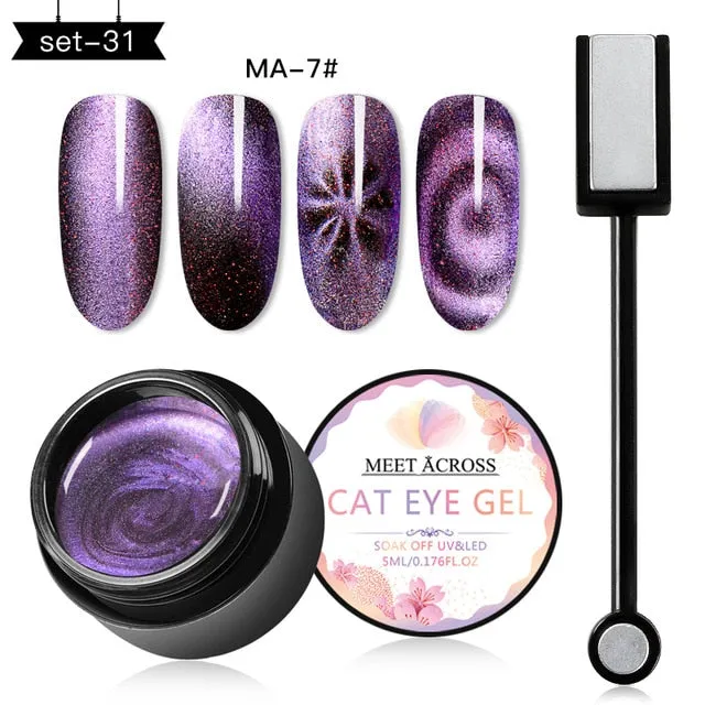 MEET ACROSS Magnetic Gel Polish