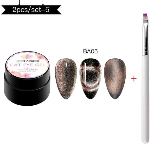 MEET ACROSS Magnetic Gel Polish