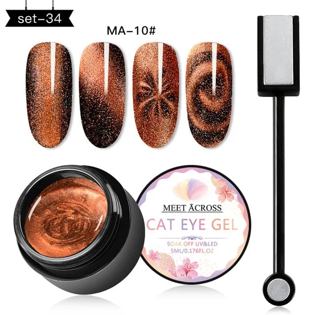MEET ACROSS Magnetic Gel Polish