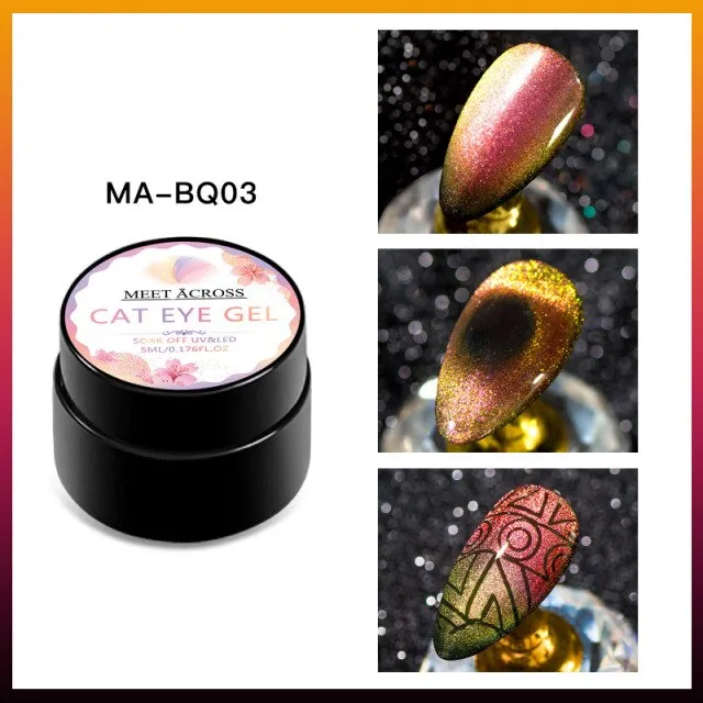 MEET ACROSS Magnetic Gel Polish