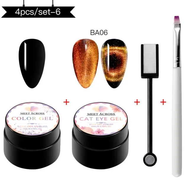 MEET ACROSS Magnetic Gel Polish