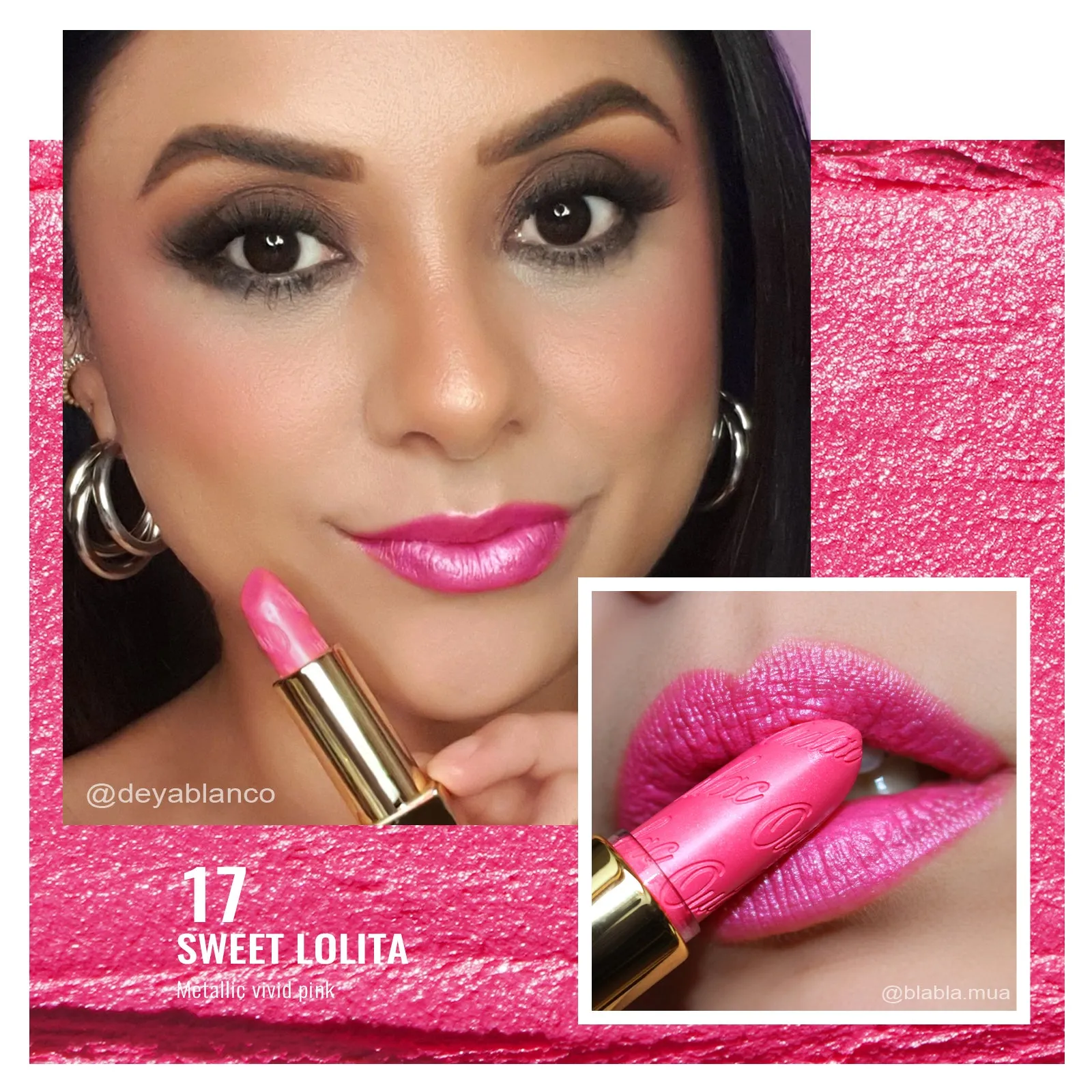 Metallic Shine Lipstick | D17 Sweet Lolita