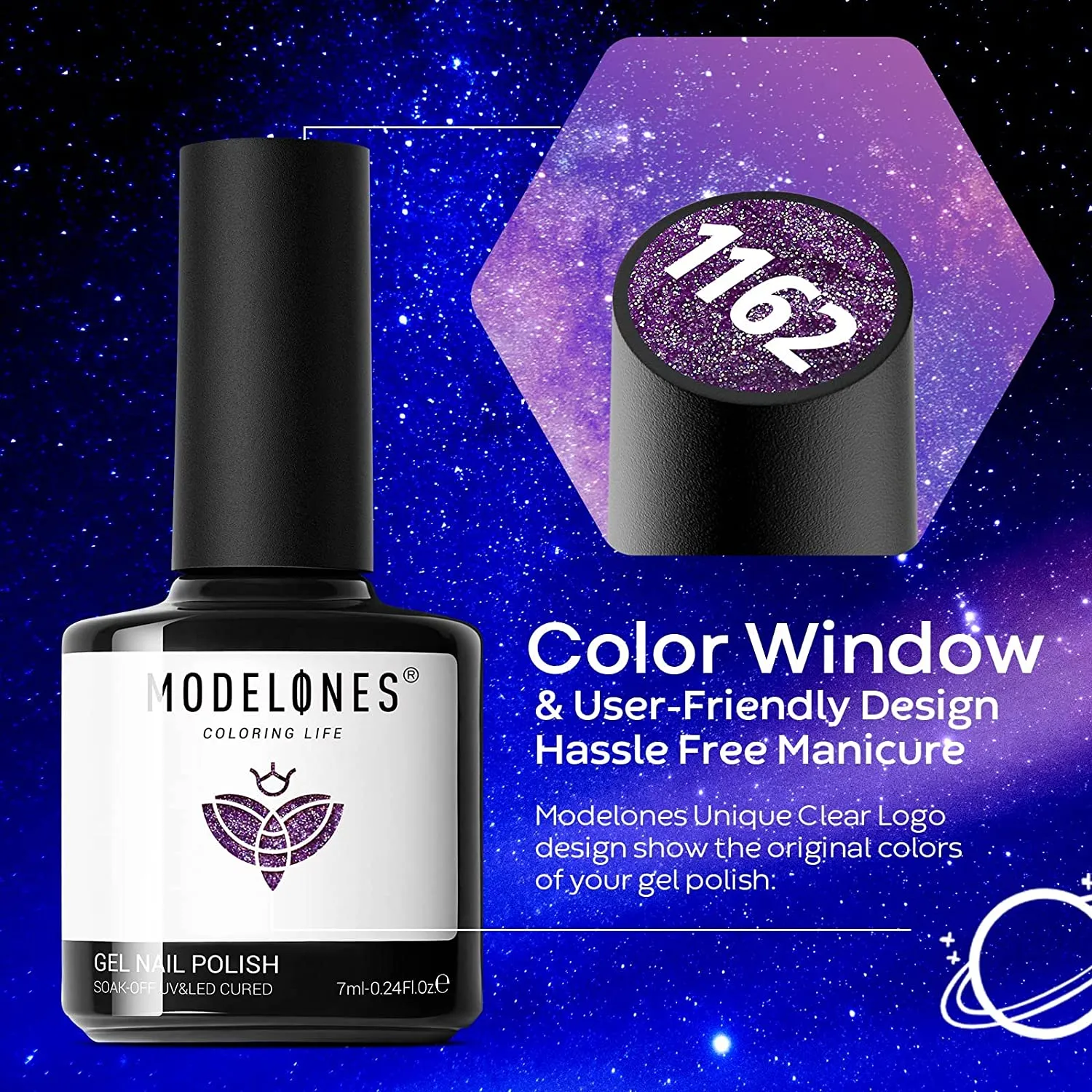 Milky Way - 6 Shades Inspire Gel Set 7ml