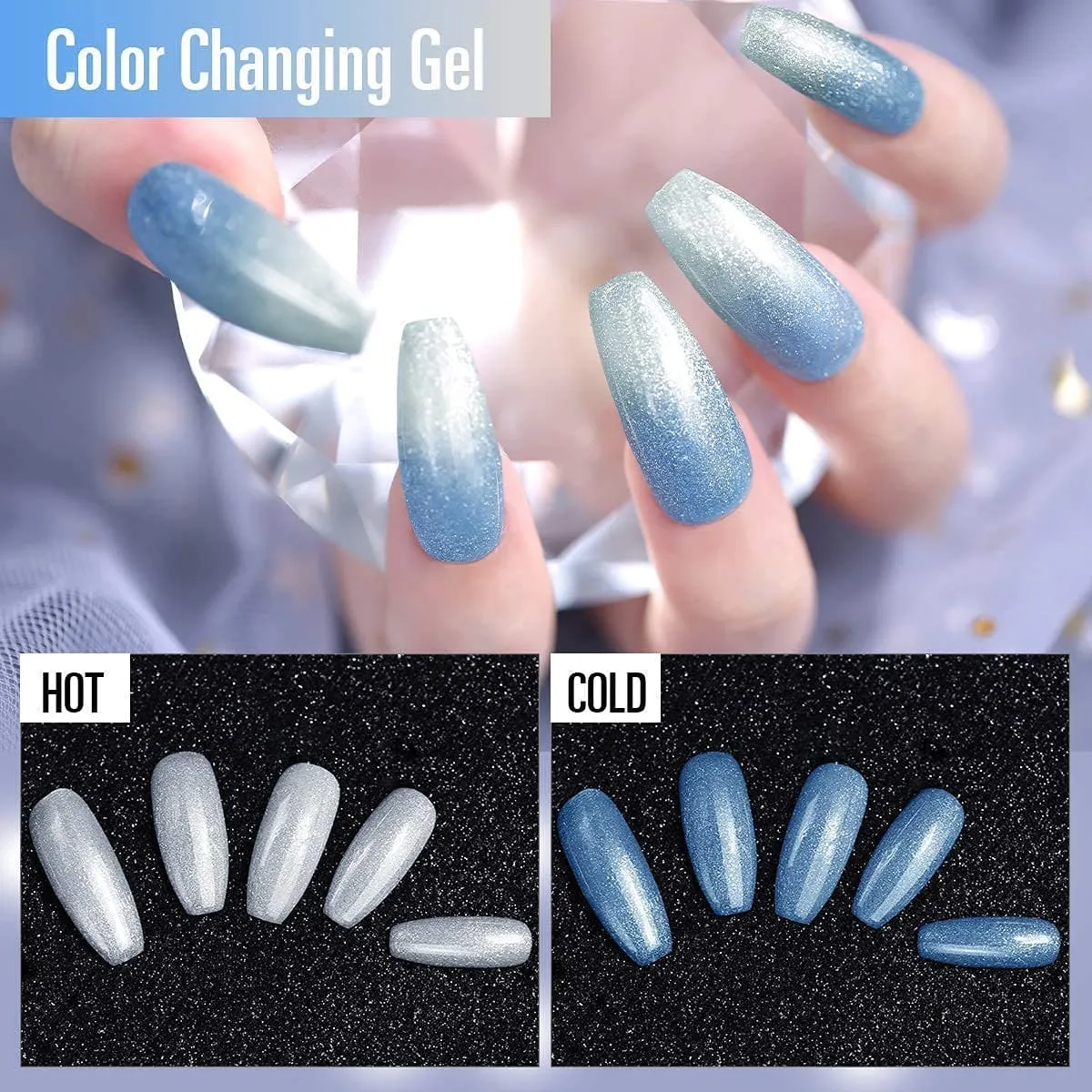 Milky Way - 6 Shades Inspire Gel Set 7ml