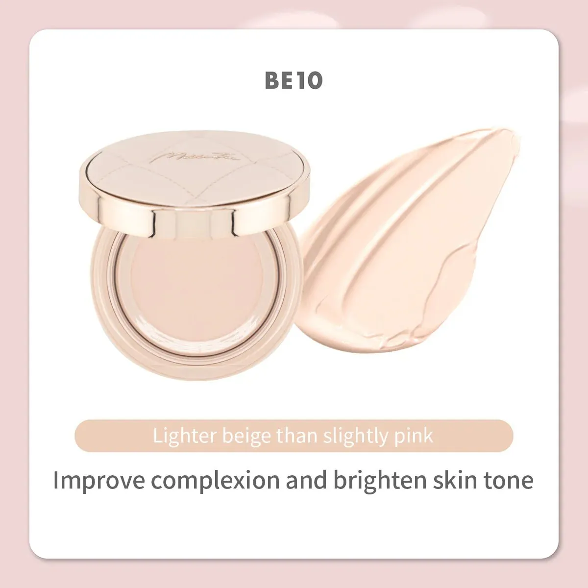 MILLEFEE Radiant Serum-In Cushion Foundation - BE10