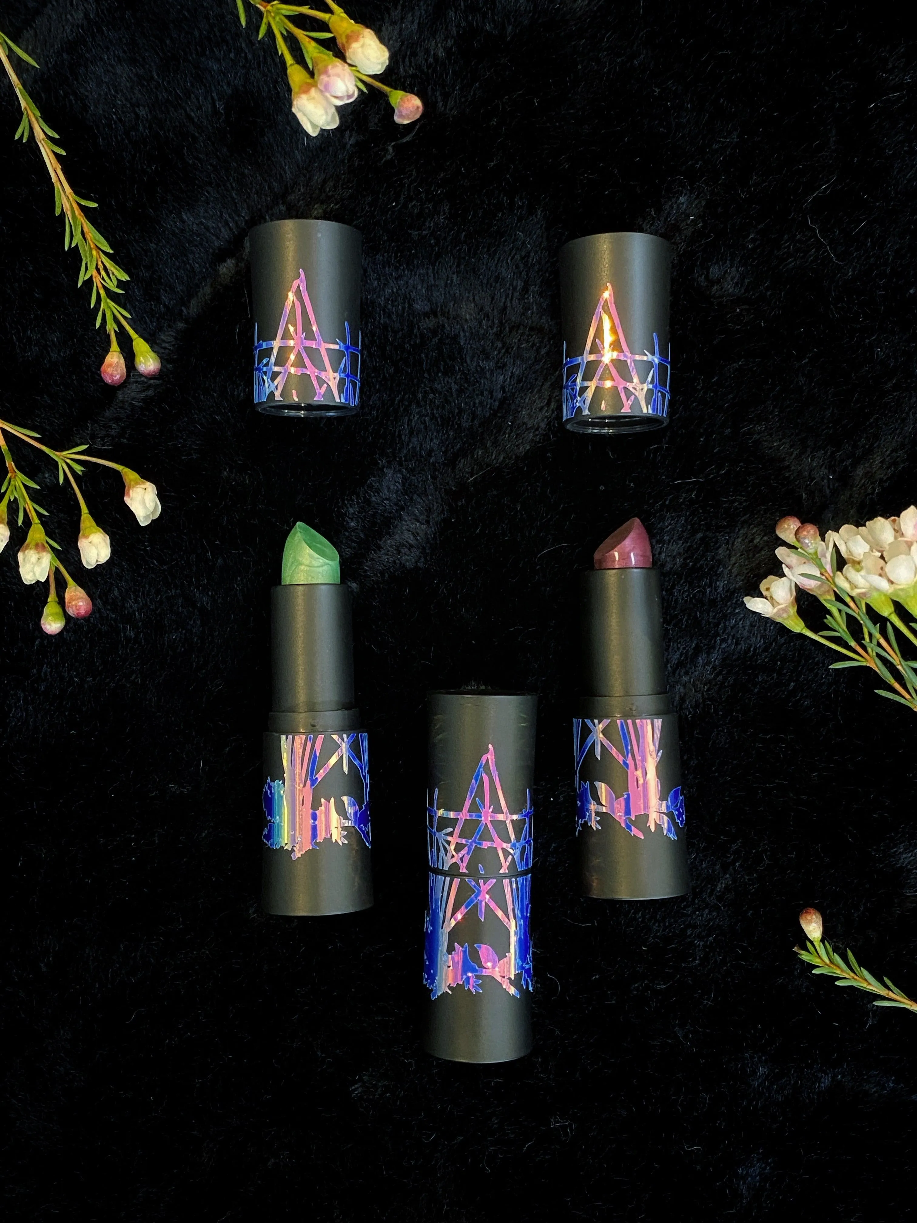 Mineral & Shea - (Purples, Blues, Blacks, Cool Tones) Lip Spells