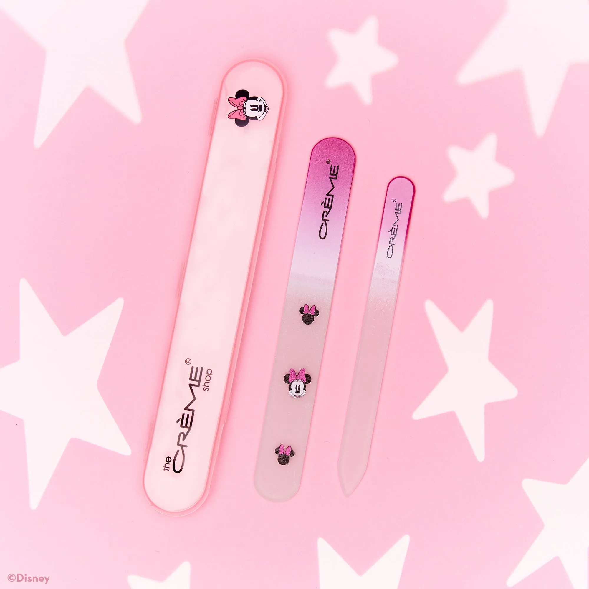 Minnie Mouse Crystal Nail File Duo with Travel Case