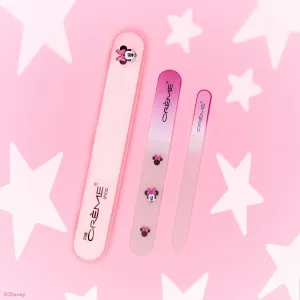 Minnie Mouse Crystal Nail File Duo with Travel Case