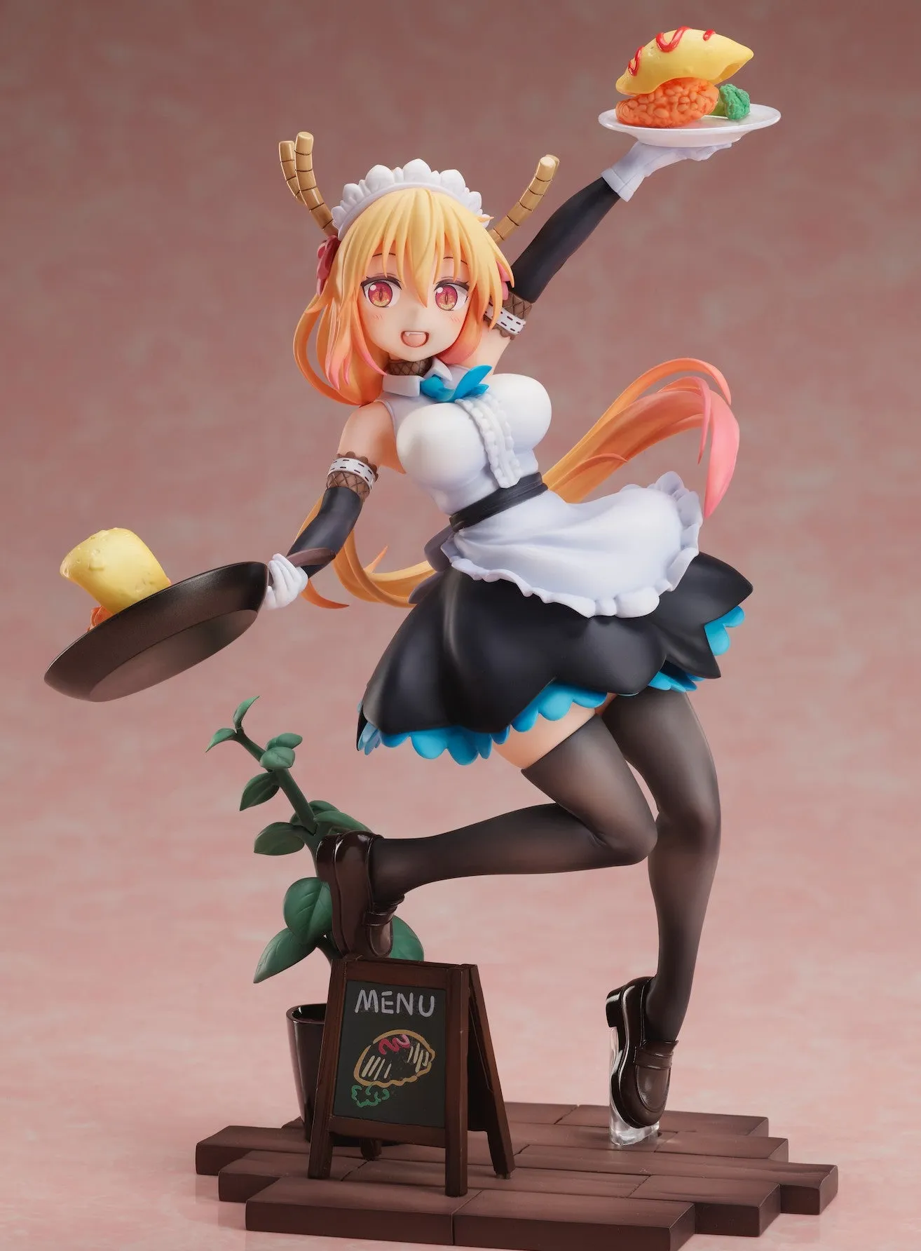 Miss Kobayashi's Dragon Maid - Tohru Maid Cafe Ver. 1/7 Scale Figure