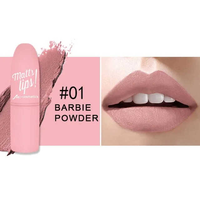 MK Waterproof Long Lasting Metallic Matte Lipstick