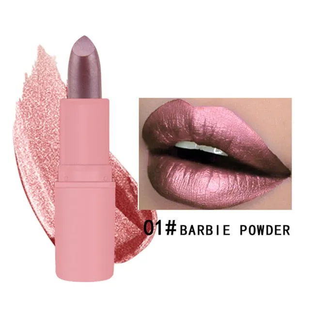 MK Waterproof Long Lasting Metallic Matte Lipstick