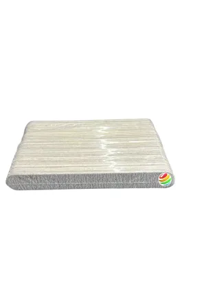 Nail Files & Emery Boards 5” Coarse 80/80 Grit Zebra Mini File 1688