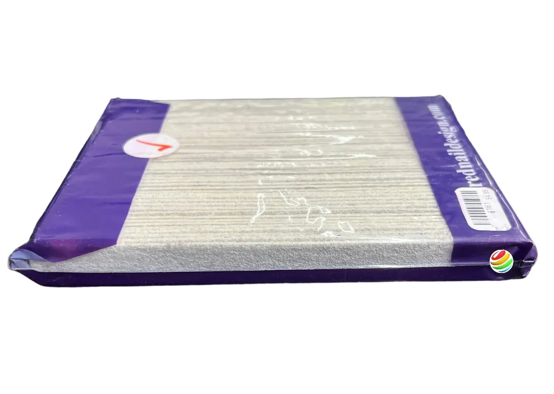 Nail Files & Emery Boards 6” Coarse & Coarse 80/80 Grit Zebra 4161