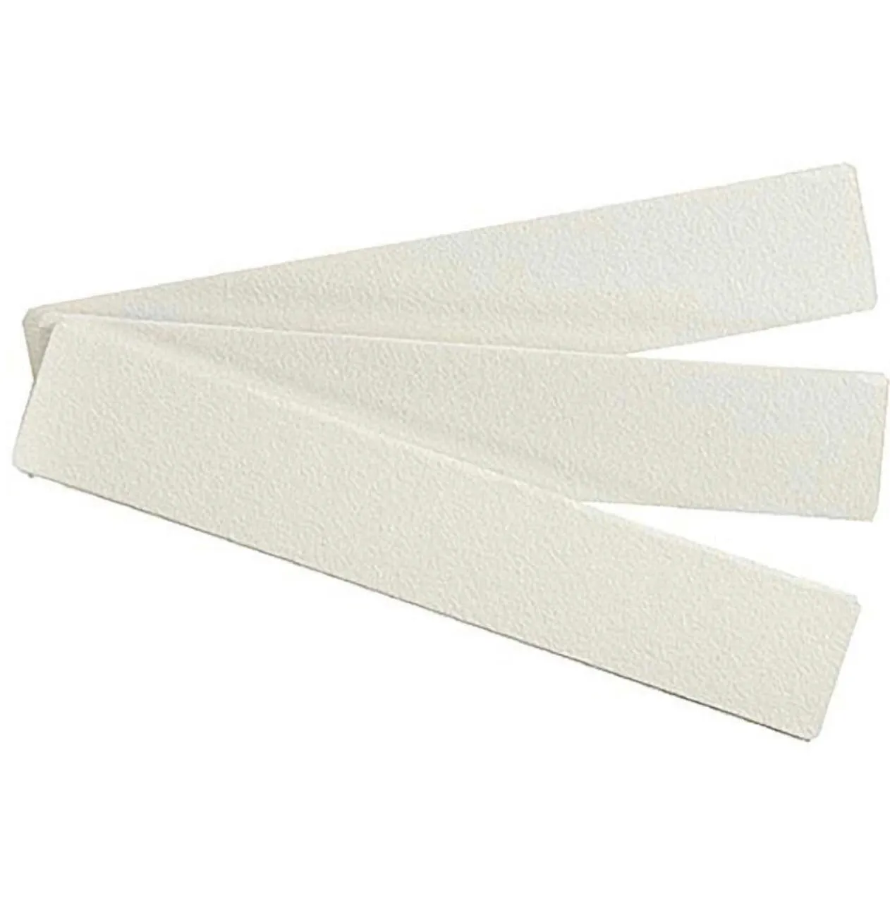 Nail Files & Emery Boards 7” 100/100 grit COARSE Jumbo White Square File