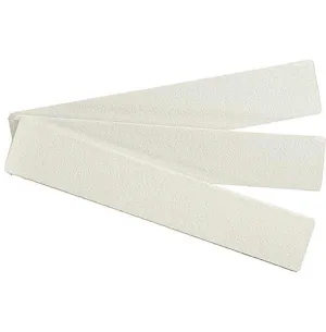Nail Files & Emery Boards 7” 100/100 grit COARSE Jumbo White Square File