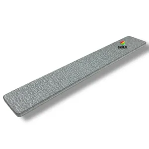 Nail Files & Emery Boards 7” 80/80 grit COARSE Jumbo Zebra Square File