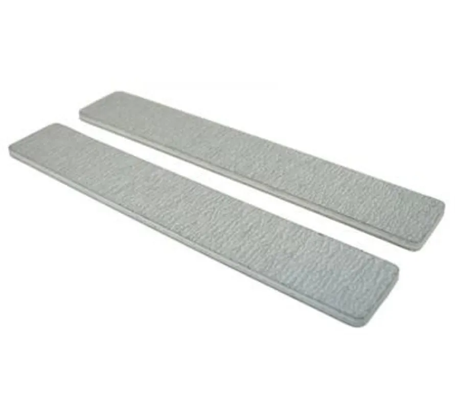 Nail Files & Emery Boards 7” 80/80 grit COARSE Jumbo Zebra Square File