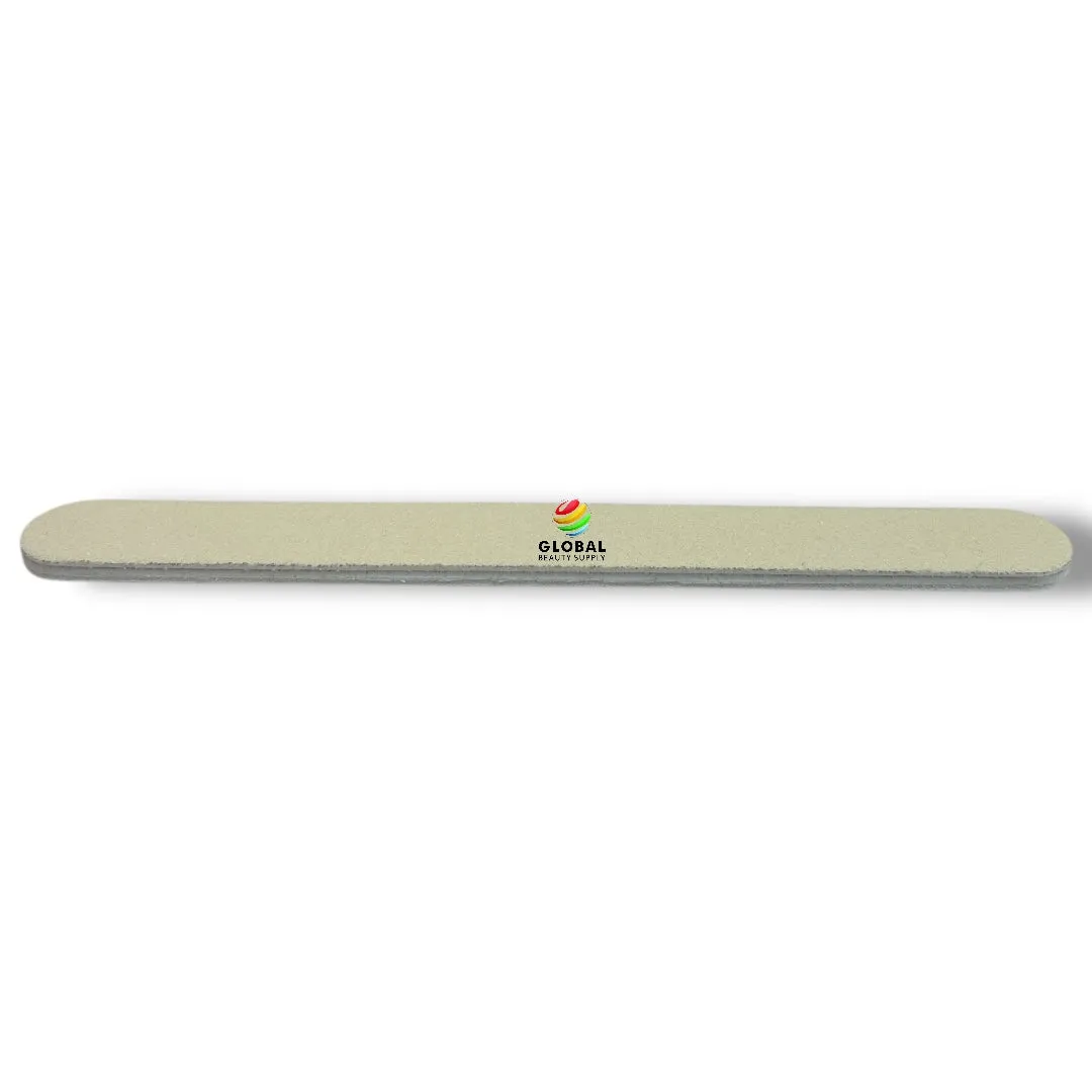 Nail Files & Emery Boards 7” 80/80 grit xCoarse & X-Coarse White-White File 8433