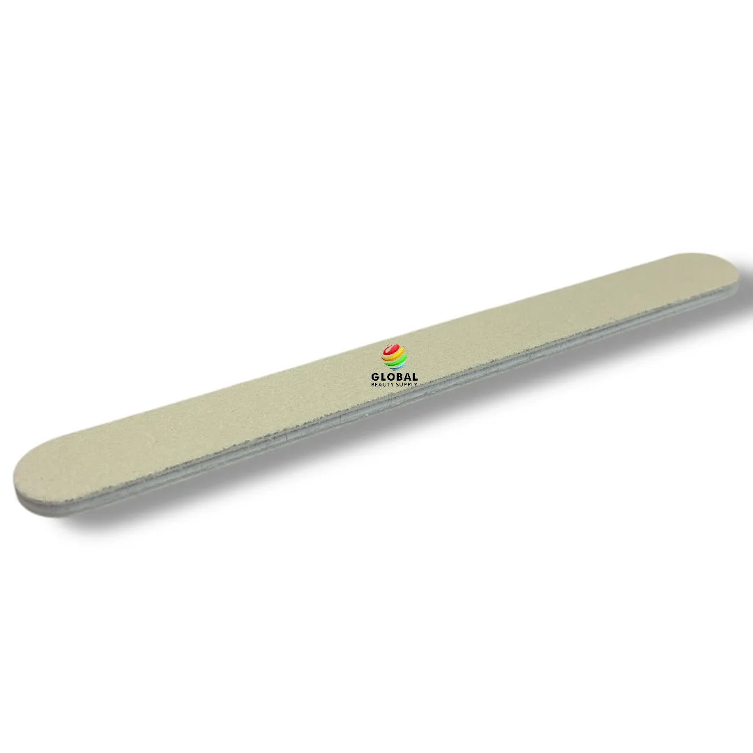 Nail Files & Emery Boards 7” 80/80 grit xCoarse & X-Coarse White-White File 8433