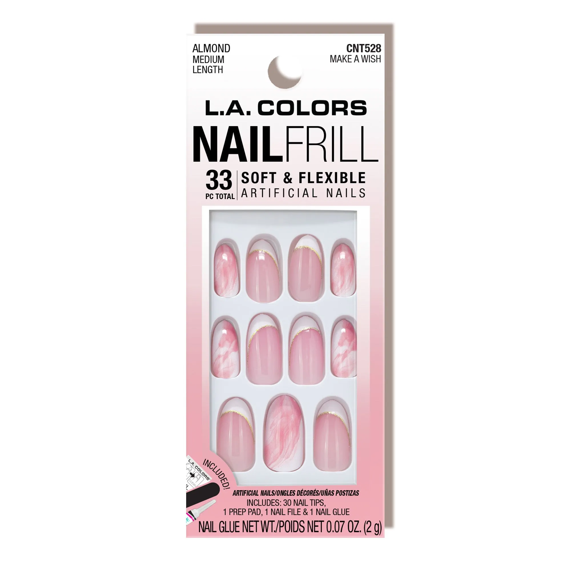 Nail Frill Soft & Flexible Artificial Nails