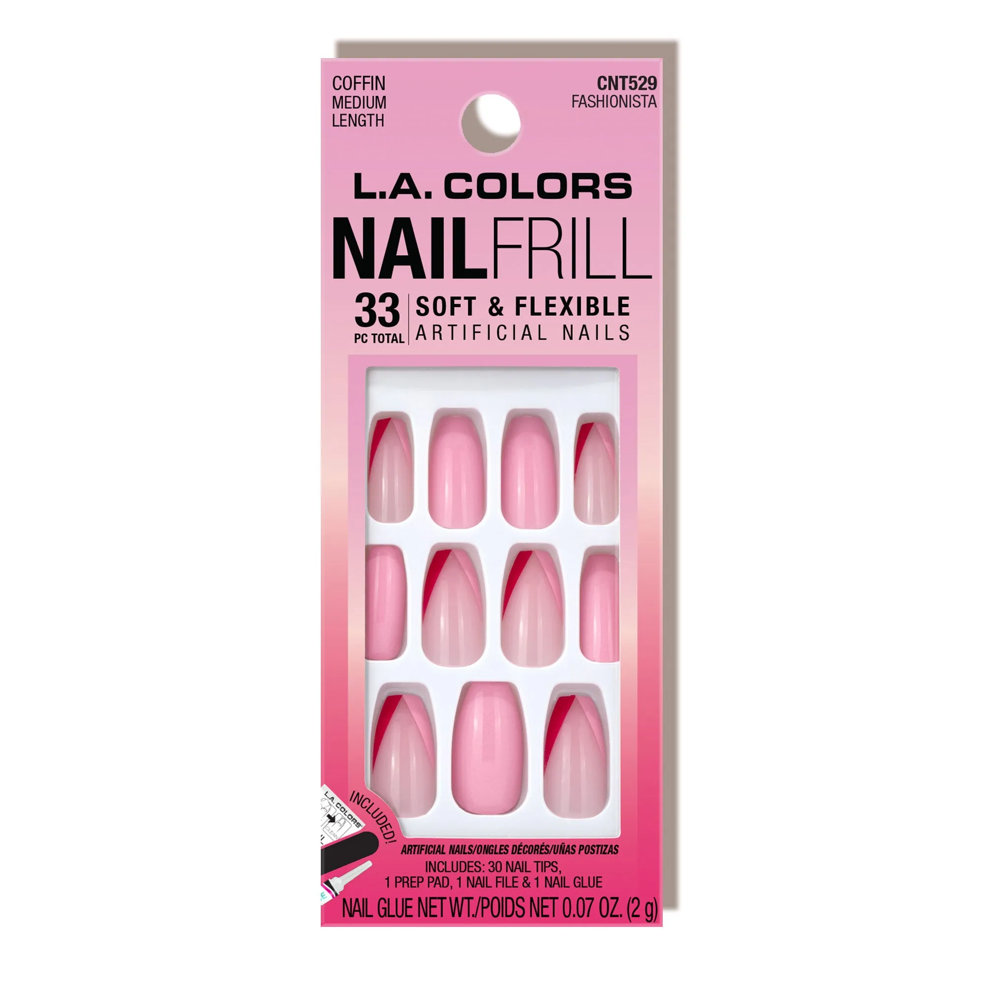 Nail Frill Soft & Flexible Artificial Nails