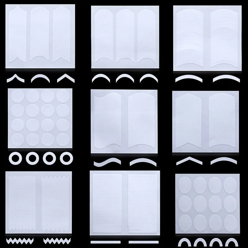 Nail Stickers Stencils - French Manicure DIY Nail Art
