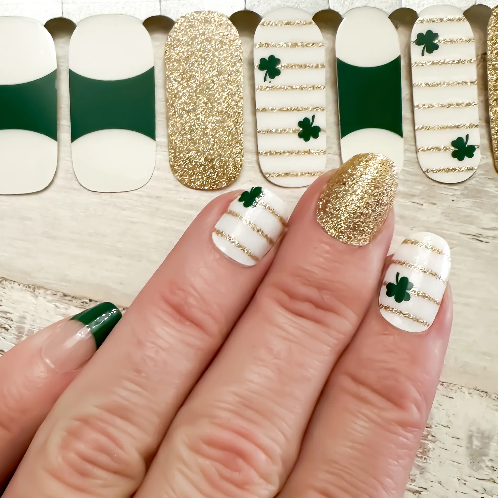 Nail Wrap - Clover Crush
