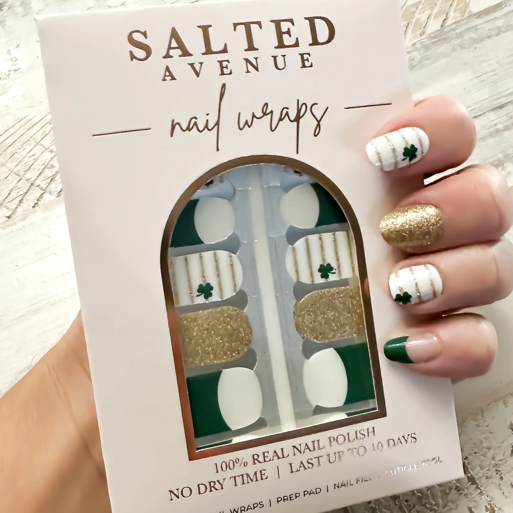 Nail Wrap - Clover Crush