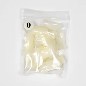 Natural Nail Tips - Size 0 - 10