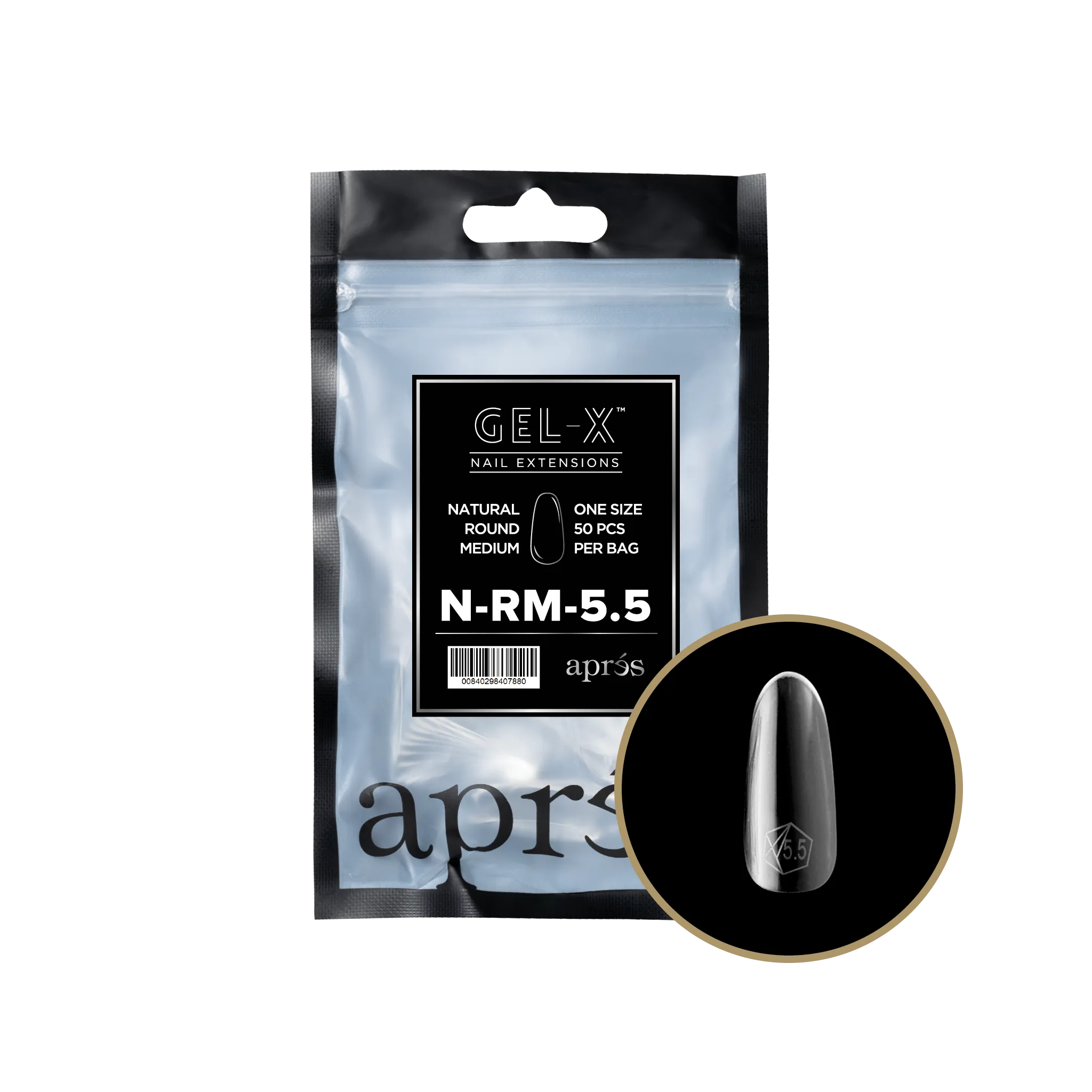 Natural Round Medium 2.0 #5.5