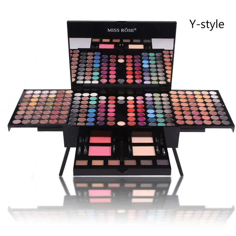 New 180 Colors Makeup Palette - Eyeshadow, Powder, Blush, Lipstick Cosmetics Kit with Eye Primer. Luminous Eyeshadow Palette Makeup Set.