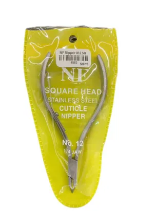 NF Cuticle Nipper #12 Square 50pcs