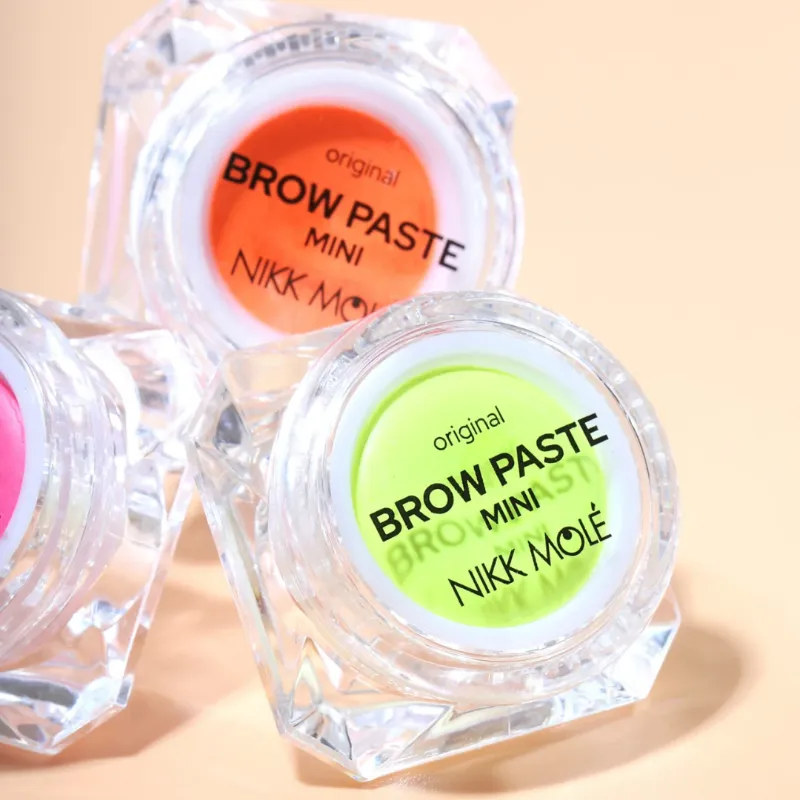Nikk Mole Mini Brow Mapping Paste - NEON ORANGE 10g