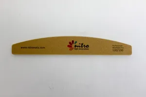 Nitro Halfmoon 100/100 Nail Files (25PCS)